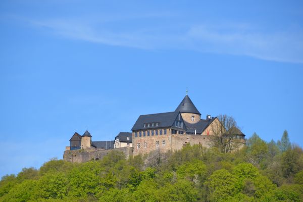 Blick auf Schloss Waldeck